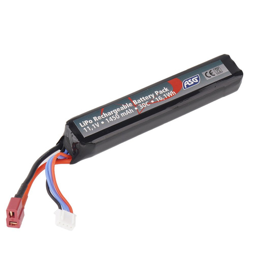 ASG - AEG Akku - LiPo - 11,1V - 1450 mAh - 30C - T-Stecker - [1] -19365