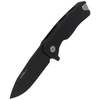 LionSteel - Aluminium Schwarz / Schwarz Klinge Klappmesser - ROK A BB