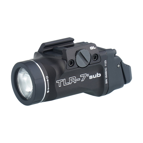 Streamlight - Taktische Waffentaschenlampe TLR-7 SUB - G43X/G48 - 500 lm - Schwarz - L-69400