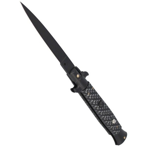 Frank Beltrame - Springmesser Stiletto Kevlar 23 cm - FB 23/KEV BLK