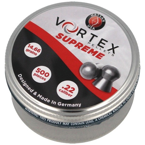 Hatsan - Vortex Supreme Luftgewehrkugeln .22 / 5,53mm - 92105530005HT