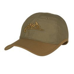 Helikon - Logo-Kappe - PolyCotton Ripstop - Adaptiv Grün / Coyote - CZ-LGC-PR-1211A