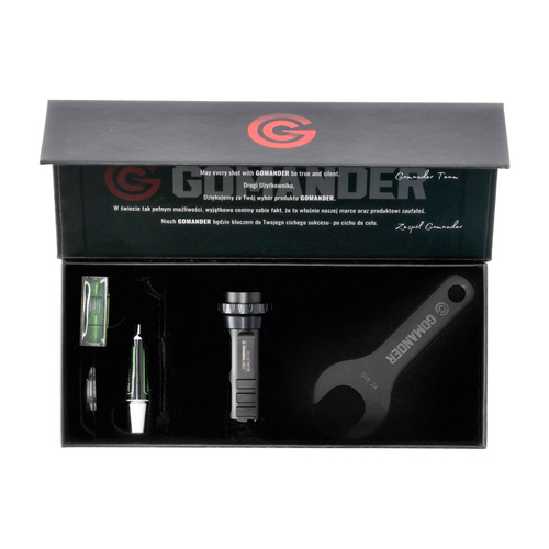 Gomander - Raptor Mündungsbremse - 7,62 mm - M15x1 - Schwarz - TB0.10178_1-M15