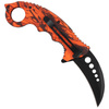 Herbertz Solingen - Messer Karambit Red Camo 73mm - 572513