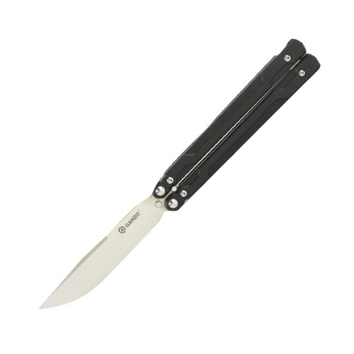Ganzo - Balisong Firebird G766 Schmetterlingsmesser - 440C - Schwarz - G766-BK