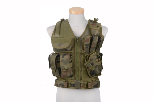 GFC Tactical - Taktische Weste KAM-39 - Polnisches Woodland - GFT-18-011415