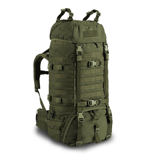 WISPORT - Waschbär-Rucksack - 65L - Olivgrün