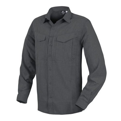 Helikon - Koszula Defender Mk2 Gentleman Shirt® - Melange Schwarz / Grau - KO-DGM-PO-0119Z