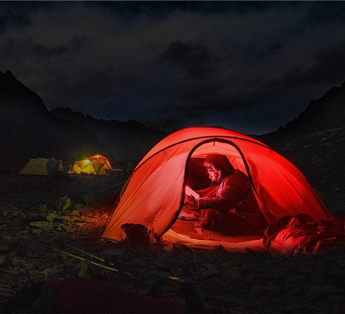 Fenix - Camping Licht CL28R LED - 2000 lm - 10000 mAh - USB-C - Grau - 039-538