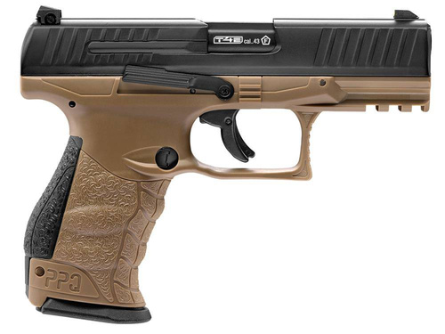 Umarex - Walther PPQ M2 T4E RAM Defense Training Pistole cal .43 - FDE - 2.4762