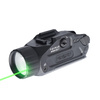 Holosun - Taktische Waffen-Taschenlampe Plus - 20.000 cd - Grüner Laser - Schwarz - P.ID Plus