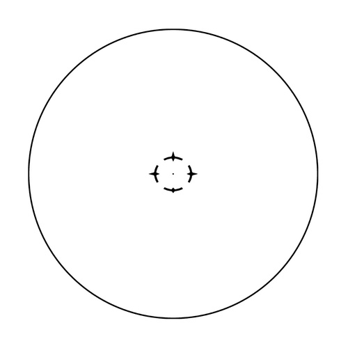 Vector Optics - Prismenvisier Paragon 1x18 X-Mini - Schwarz - SCPS-M10