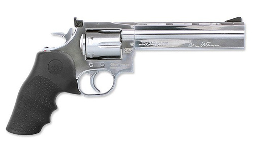 ASG - Dan Wesson 715 6'' Revolver Nachbau - Silber - Low Power - 18194