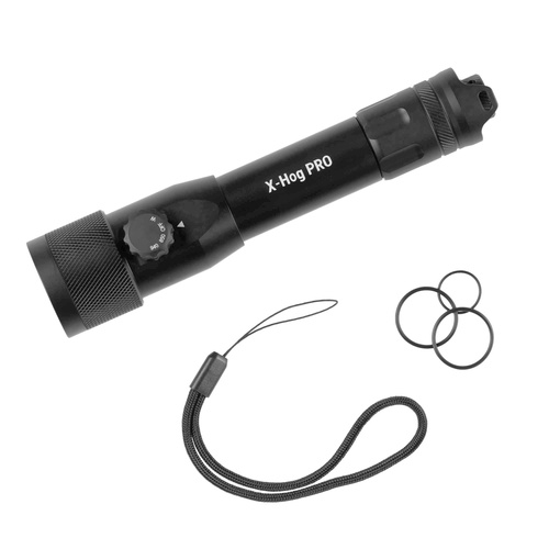 HIKVISION - Nachtsicht-Zielfernrohr HIKMICRO Alpex 4K LRF Lite mit X-hog Pro 850/940 nm Laser Illuminator - Schwarz