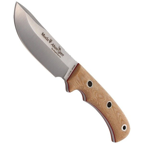 Muela - Full Tang Bushcraft-Messer Micarta 120mm - ABORIGEN-12D