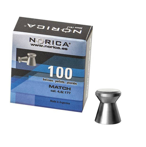 Norica - Match Luftgewehrkugeln - 5,5 mm - 100 Stück - 196.00.003