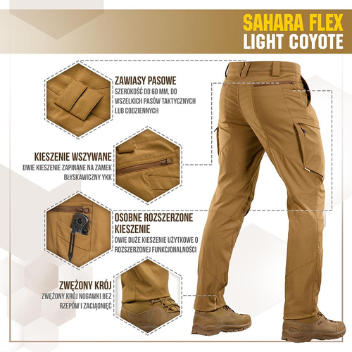 M-Tac - Taktische Hose Sahara Flex Lite - Coyote - 20064005