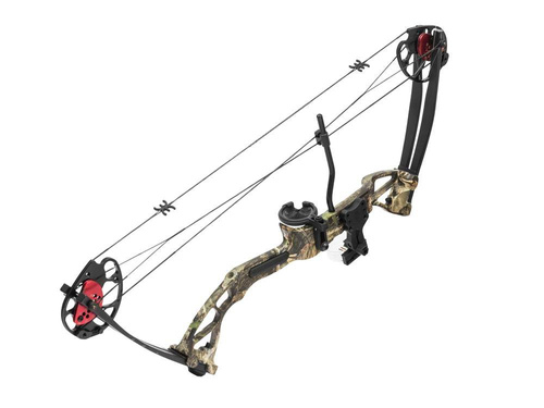 Poe Lang - Flaschenzugbogen Rex Quad - 20-65 lb - 28" - Camo - CO-029F