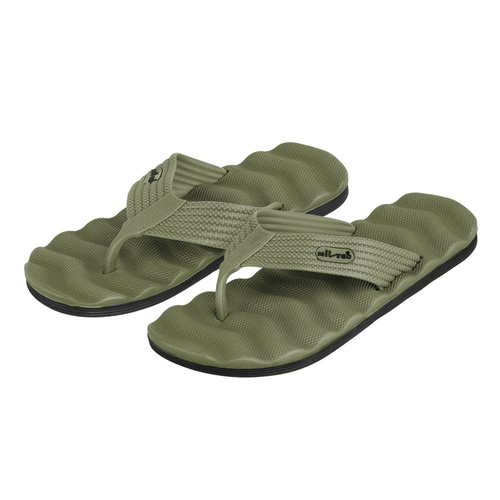 Mil-Tec - Flip-Flops Taktische Combat - Olive Drab - 12893001 