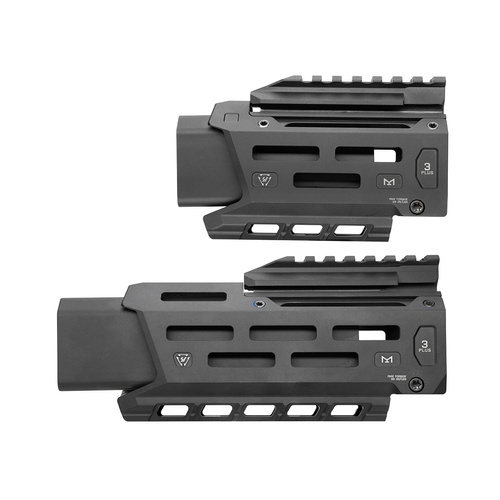 Strike Industries - Handschutz Strike für CZ Scorpion 3+ Pistole - M-LOK - Schwarz - SI-CEVO-3PLUS-PHG-BK
