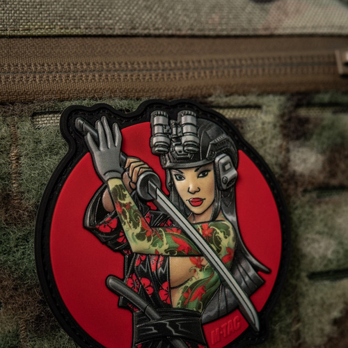 M-Tac – Tactical Girl №3 Yakuza Patch – PVC – Aquarell – Vollfarbe – 51116401