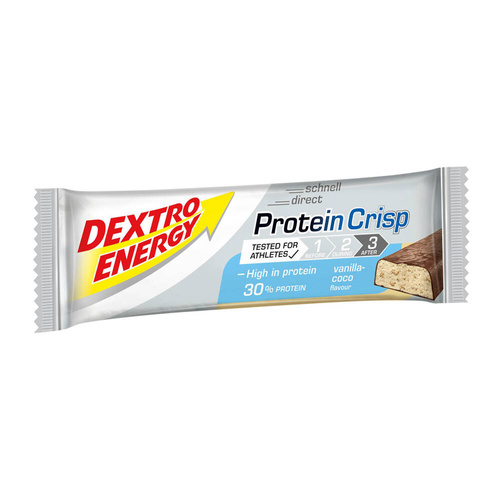 Dextro Energy - Protein Crisp Eiweißriegel - Vanille/Kokosnuss - 50 g - DE73