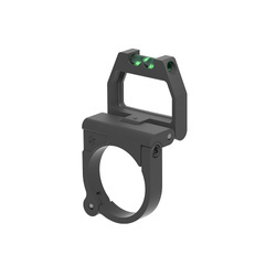 Vector Optics - Wasserwaage mit Vergrößerungsglas X-ACCU - 34 mm - Schwarz - SCTR-02