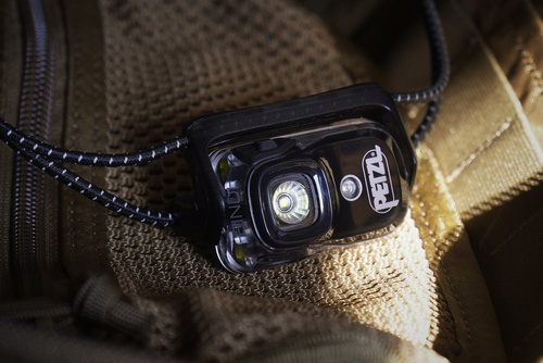 Petzl - BINDI® Ultraleichte, wiederaufladbare Stirnlampe - Schwarz - E102AA00