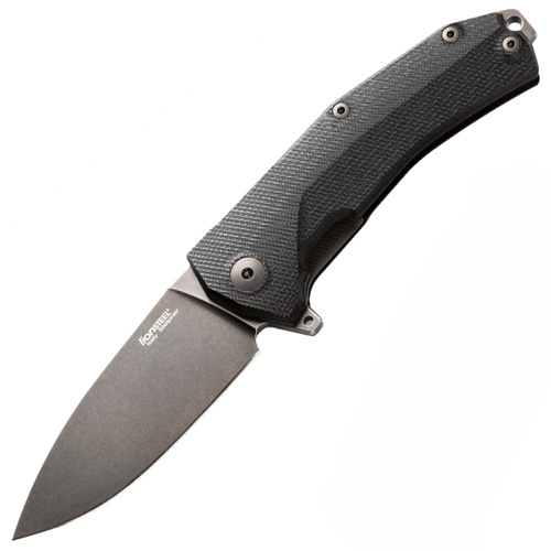 LionSteel - Taktische Messer KUR - Sleipner - Schwarz - KUR BBK
