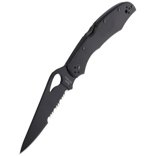 Spyderco - Byrd Cara Cara™ 2 Edelstahl Schwarz Klinge Messer - BY03BKPS2