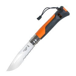 Opinel - N°8 Outdoor - Inox - Orange - 001577