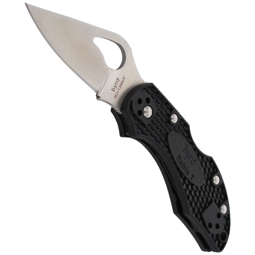 Spyderco - Byrd Robin™ 2 FRN Schwarz Messer - BY10PBK2