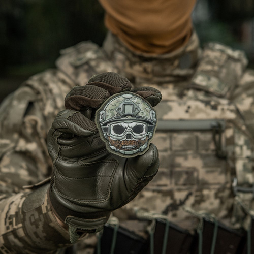 M-Tac – Emoji-Patch Nr. 4 Schnurrbart – PVC 3D – Camo – 51353504