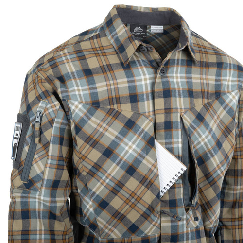 Helikon - Hemd MBDU Flannel Shirt® - Timber Olive Plaid - KO-MBD-PO-PF