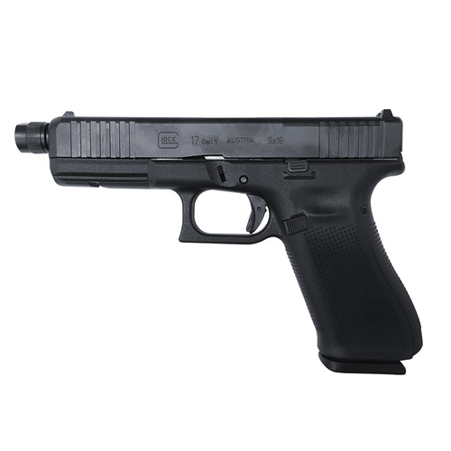 Glock - G17 MOS Tactical Gen 5 Pistole - 9 x 19 mm Para - Gewinde M13.5 - Schwarz