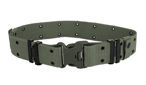 Mil-Tec - LC2 Militärgürtel mit Duraflex® Cop-Lok® Schnalle - Green OD - 13312001