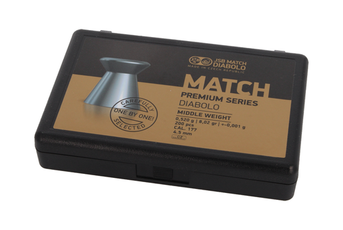 JSB - Match Premium Serie Mitte Luftgewehrkugeln 4.52mm - 200 - 1020-200