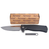 LionSteel - Taktisches Messer SR22A - Sleipner - Schwarz - SR22A BS
