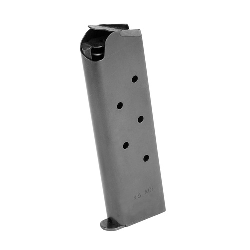 Colt - Magazin für M1911 GOV/COM Carbon Blued - .45 ACP - 7 Schuss - Schwarz - B5006-0005
