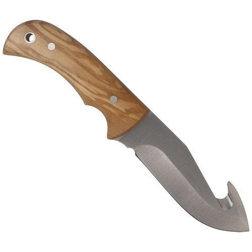 Muela - Skinner Olive Holz Messer 115mm - BISONTE-11.OL
