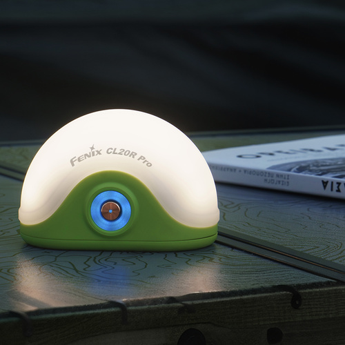 Fenix - Campinglampe CL20R PRO mit 1900-mAh-Akku - 400 lm - Grün - CL20R PRO green