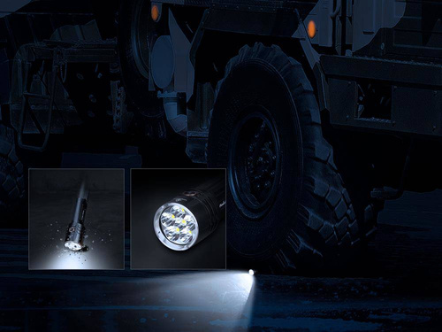 Fenix - Wiederaufladbare LED-Taschenlampe LR35R - 10000 lm