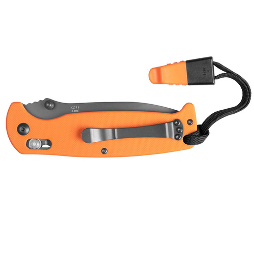 Ganzo - G7413 EDC-Klappmesser mit Pfeife - G-Lock - Orange - G7413-OR-WS