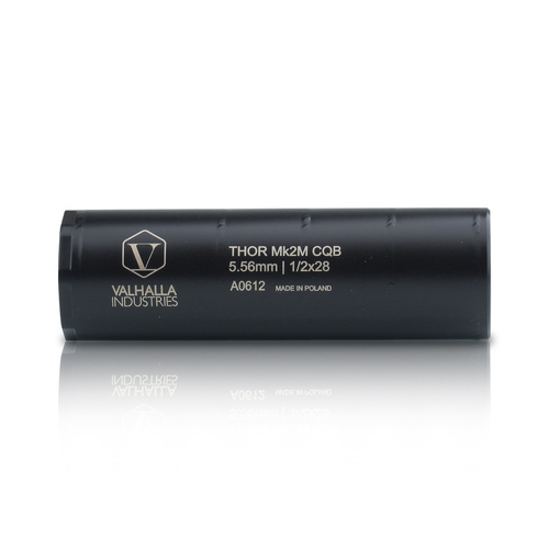 Valhalla Industries - Sound Moderator Thor Mk 2M CQB 5.56 mm | 1/2×28 - Schwarz