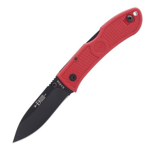 Ka-Bar 4062RD - Dozier Folding Hunter Messer - Rot - Klappmesser