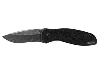 Kershaw - Blur 1670BW Taktisches Messer - 14C28N - Schwarz - 1670BW