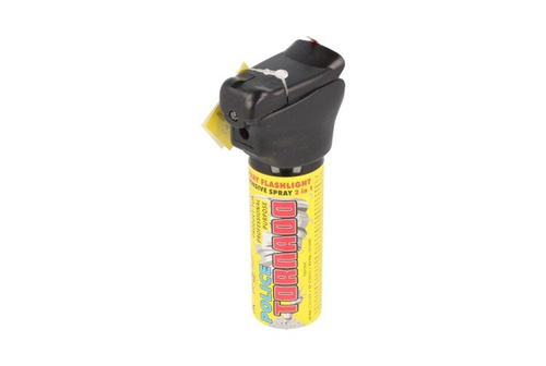 ESP - Pfefferspray Polizei Tornado mit LED-Taschenlampe - Stream - 63 ml - SFL-01-63