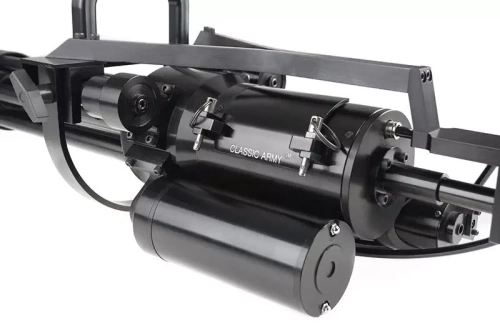 Klassische Armee - M134-A2 Vulcan Minigun Kanone Replik - Schwarz - CLA-01-016096