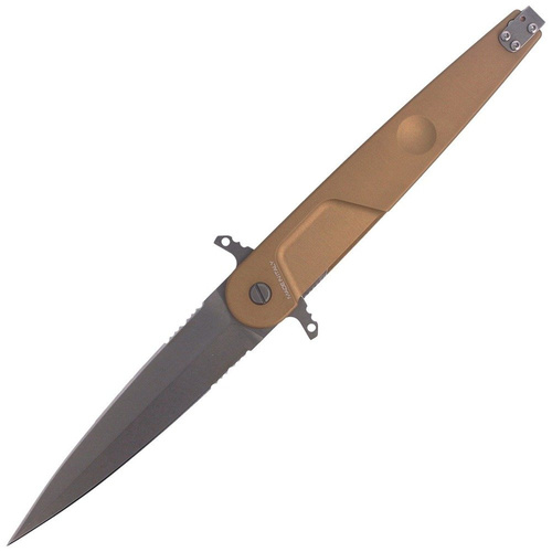 Extrema Ratio - Klappmesser EDC BD4 Contractor Schwarz - Liner Lock - N690 Edelstahl - Desert - 04.1000.0498/DW
