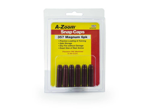 Lyman - A-Zoom Metall-Schnappkappen - .357 Magnum - 6 Stück - 16119